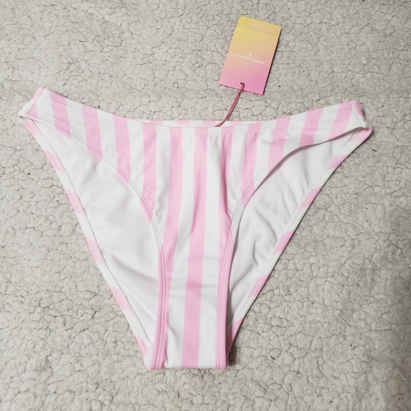 Stoney Clover Lane x Target Women's Striped Bralette Bikini Top & Bikini… - Picture 6 of 13
